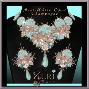 Noel-White Opal-Champagne-Zuri Rayna Jewelry
